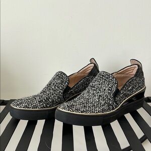 Wishbone Tweed Loafers